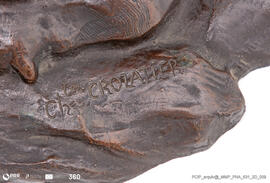 Cavaleiro segurando cavalo