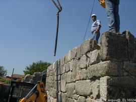 Edifício destinado ao Auditório - Construção