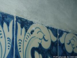 Detalhe de painel de azulejo