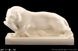 Figura de Tigre com presa