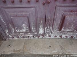 Detalhe da porta