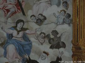 Capela de Santa Isabel (pintura do teto)