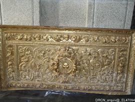 Retábulo coro baixo-frontal - restauro PR
