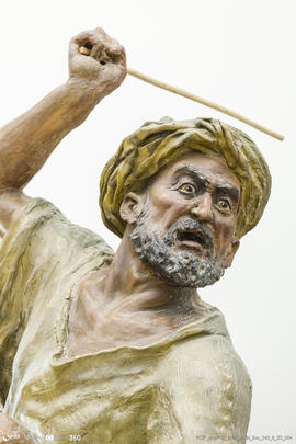 Paixão de Cristo: Esbirro (do conjunto Jesus em casa de Caifás)
