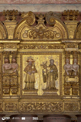 Espaldar Alberico Cardeal e Alcuíno