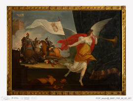 A Fama anunciando a vitória das tropas portuguesas