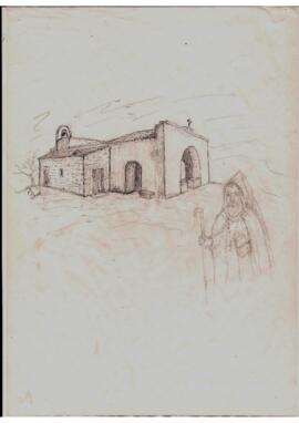 Croquis da Ermida de Nossa Senhora da Teixeira (2018)