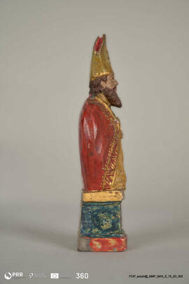Busto Relicário de Santo Agostinho