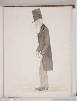 Caricatura de personagem desconhecida