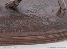 Antoine-Louis Barye - Veado em marcha