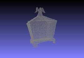 Malha tridimensional do relicário