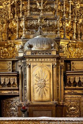Interior da igreja do Convento de Santa Clara do Porto - Fotografia 001