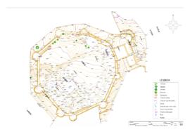 Levantamento topográfico e arquitetónico - plantas, cortes e alçados (2012)