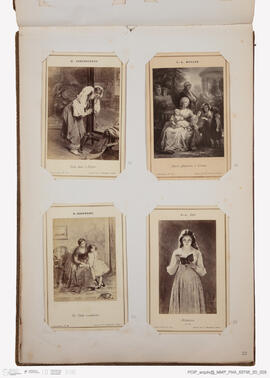 Álbum fotográfico - Álbum com fotografias de pinturas