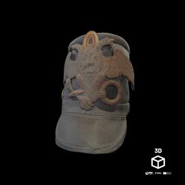 Cobertura de uniforme militar