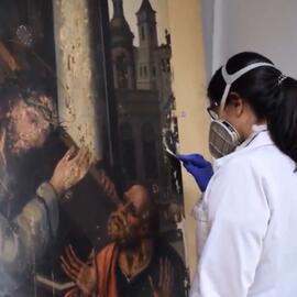 Filme / Documentário - Restauro da pintura "Quo Vadis?"