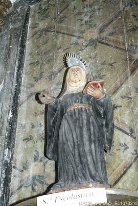 Escultura “Santa Escolástica”