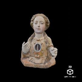 S. Juliana - Busto-Relicário