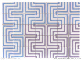 Secção do revestimento da estação dos Restauradores