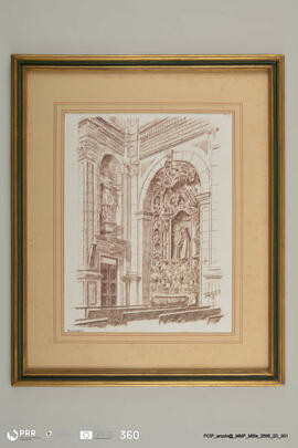 Interior da Igreja dos congregados. Nossa Senhora das dores.