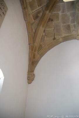 Detalhe do interior da capela