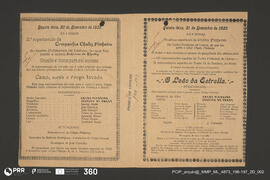 O Papão; A Bisbilhoteira; Cama, mesa e roupa lavada; O Leão da Estrella