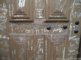 Detalhe da porta