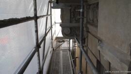 Fase a meio da limpeza