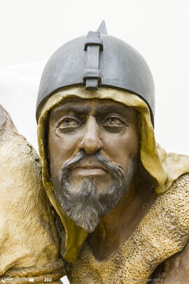 Paixão de Cristo: Cristo e Guarda do Templo (do conjunto Jesus em casa de Caifás)