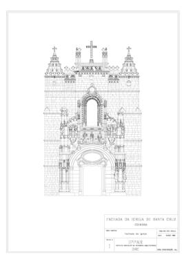 Fachada da igreja de Santa Cruz (1998)