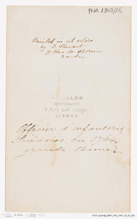 Álbum com fotografias do Baile de Máscaras de Carnaval de Fevereiro de 1865 no Paço Real da Ajuda