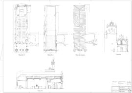 Levantamento arquitetónico - pormenorização das fachadas : plantas, alçados e cortes (2018)