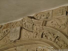 Pormenor do pórtico da galilé, fachada principal, alçado poente