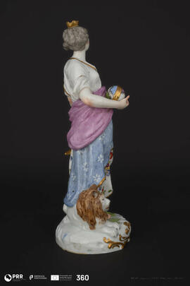 Figuração de Cibele, deusa-mãe e da abundância