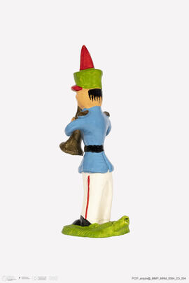 Músico tocando clarinete