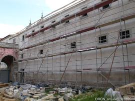 Obra de recuperação e reabilitação do Claustro do refeitório, noviciado e ala sul