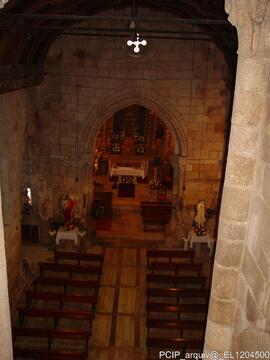 Fotografia: interior do templo