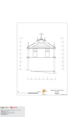 Dormitório - Alçado 03 (Oeste)
