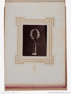 Álbum de fotografias morte rei Vítor Emanuel II