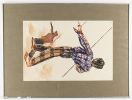 Pescador conduzindo os bois