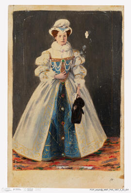 Álbum com fotografias do Baile de Máscaras de Carnaval de Fevereiro de 1865 no Paço Real da Ajuda