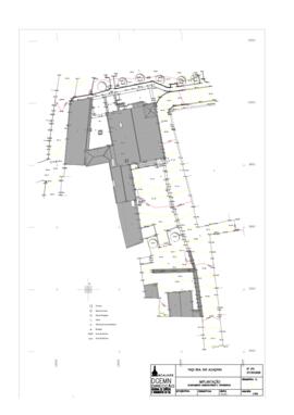 Levantamento topográfico e arquitetónico - plantas, alçados e cortes (2004)