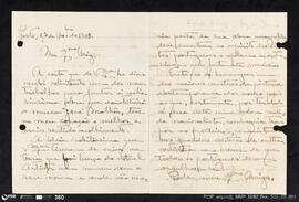 Carta de Joaquim Lopes