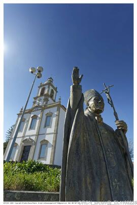 Escultura “Papa São João Paulo II”