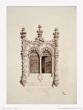 Janela manuelina mainelada do Palácio de Sintra