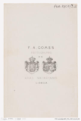 Álbum com fotografias do Baile de Máscaras de Carnaval de Fevereiro de 1865 no Paço Real da Ajuda