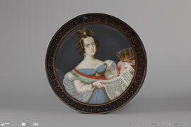 Caixa de Rapé com retrato de D. Maria II