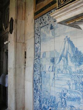 Capela de Santa Isabel (pintura do teto)