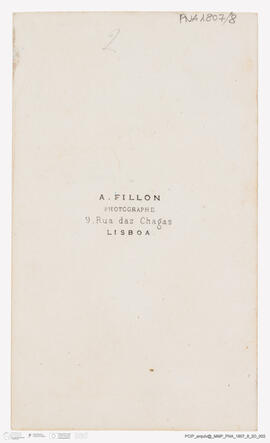 Álbum com fotografias do Baile de Máscaras de Carnaval de Fevereiro de 1865 no Paço Real da Ajuda