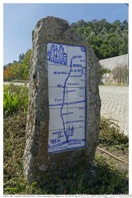 Mapa do Caminho Português da Costa